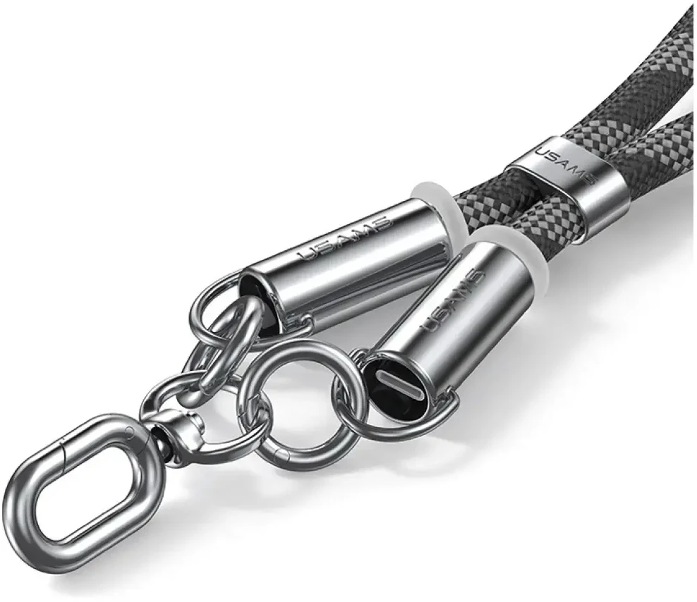 Usams SJ745 60W USB-C į USB-C 1.2m juodos spalvos virvelė telefonui with Charging Kabelis