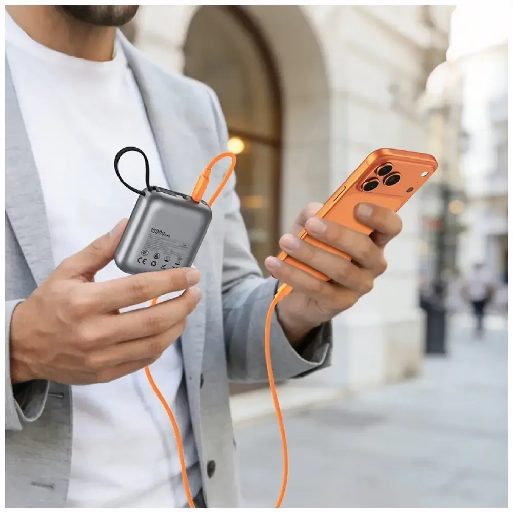 Kabelis USAMS U98 30W 3A Silicone Fast Charging USB-C į Lightning baltas