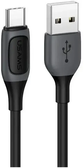Usams US-SJ596 USB-C 3A 1m Juodas