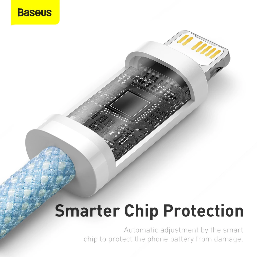 Baseus Dynamic Series USB-C - Lightning kabelis 20W 1m – Mėlynas