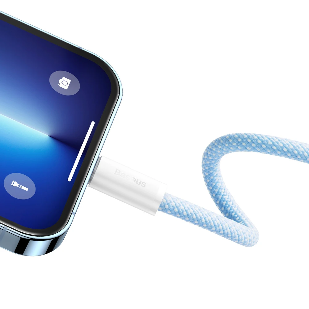Baseus Dynamic Series USB-C - Lightning kabelis 20W 1m – Mėlynas