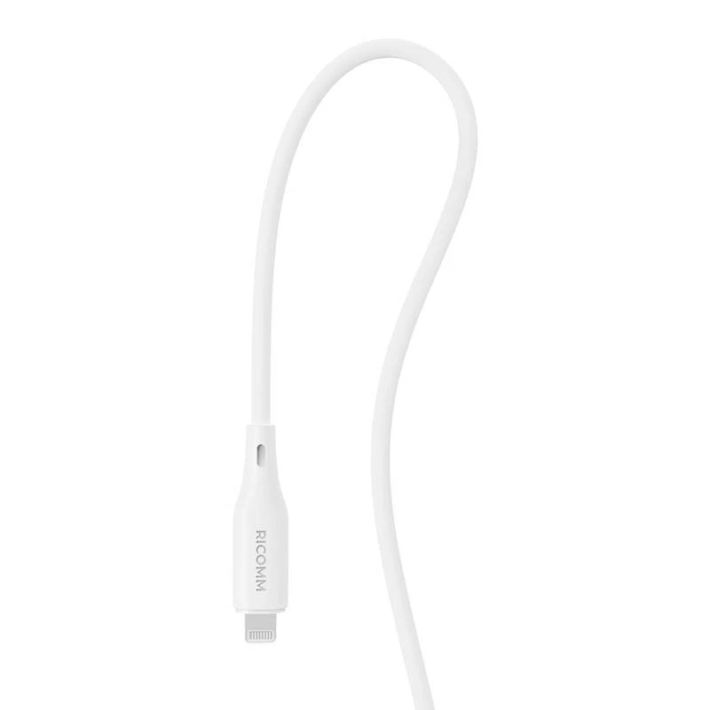 USB-C prie žaibo kabelio Ricomm RLS007CLW 2.1 m