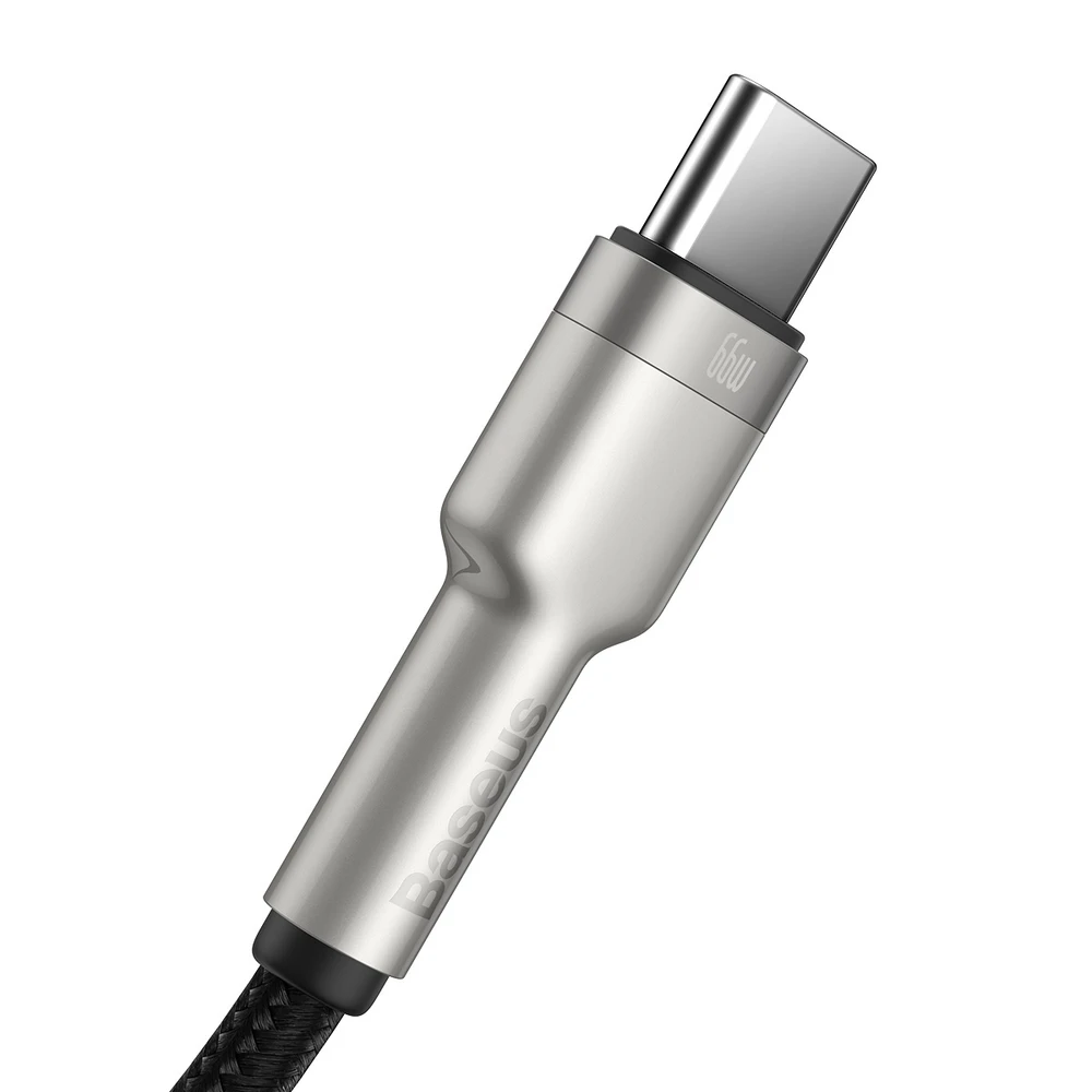 Kabelis USB A - USB C, 1.0m 66W (netinka iPhone 15 įkrovimui) Cafule BASEUS