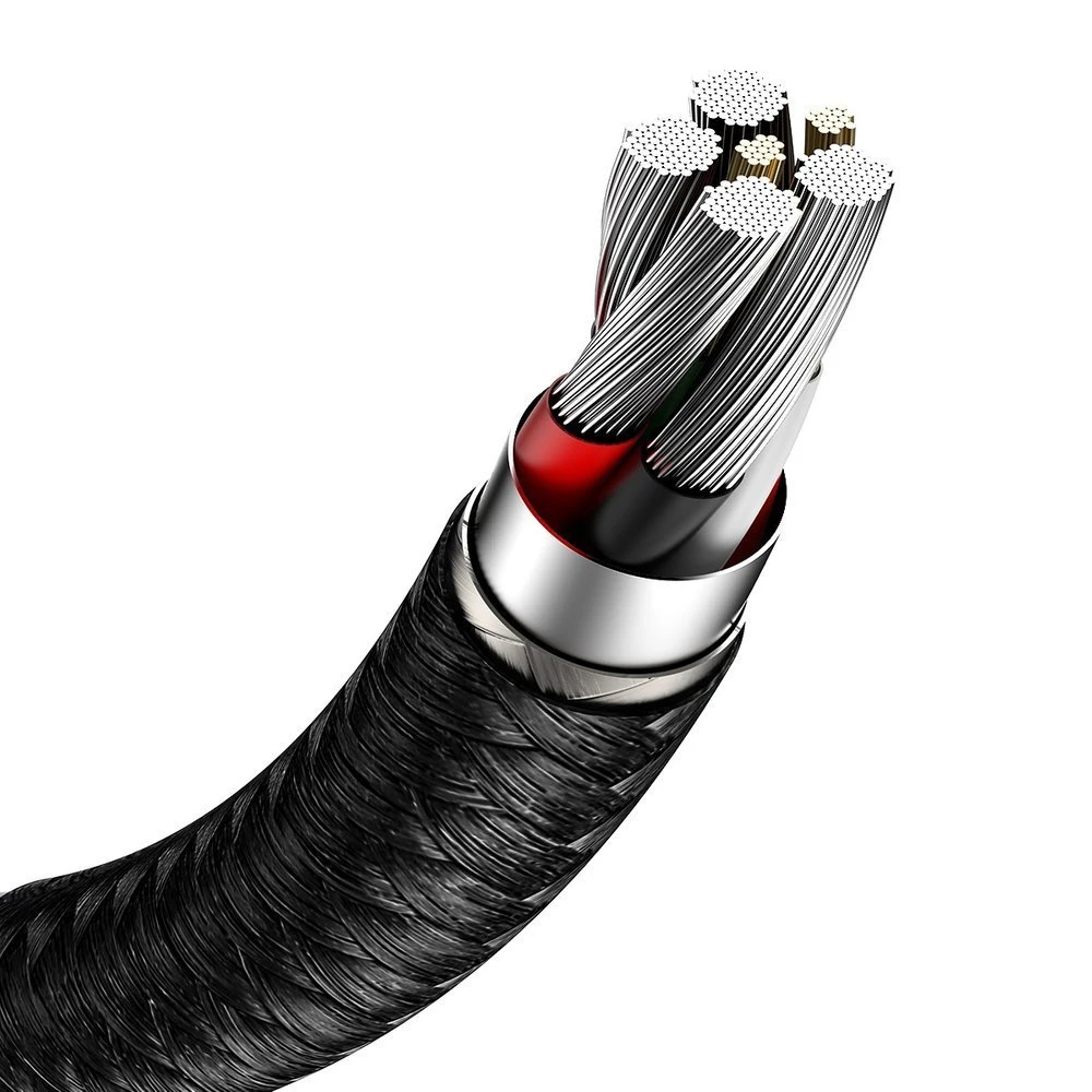 Kabelis USB A - USB C, 1.0m 66W (netinka iPhone 15 įkrovimui) Cafule BASEUS
