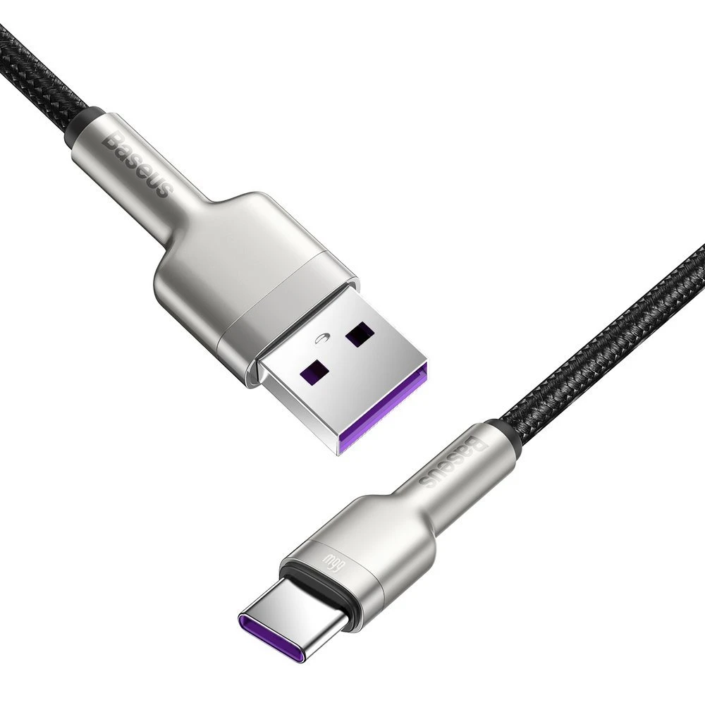 Kabelis USB A - USB C, 1.0m 66W (netinka iPhone 15 įkrovimui) Cafule BASEUS