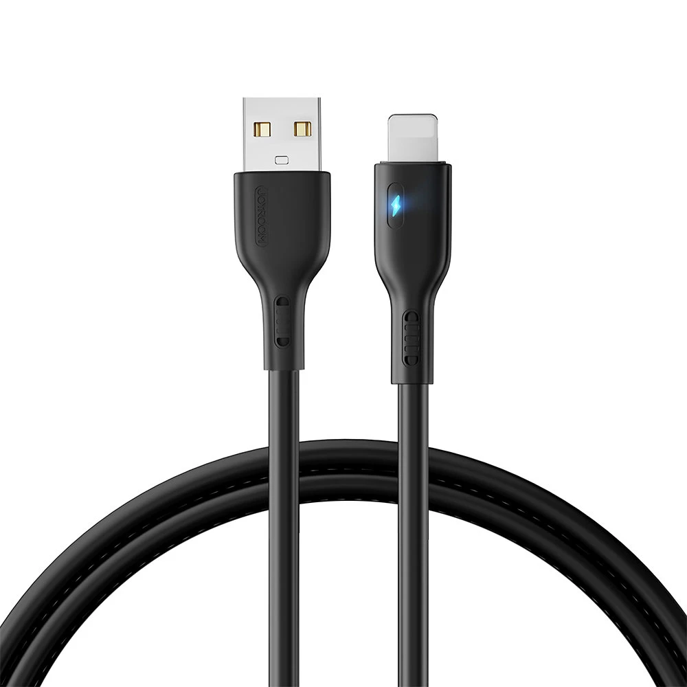 Joyroom USB - Lightning Data Cable, 2.4A, 480Mb/s, 1.2m, Juodas (S-UL012A13)