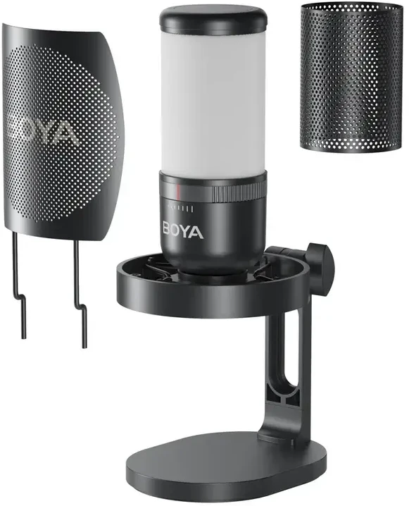 BOYA K3 laidinis mikrofonas - Juodas