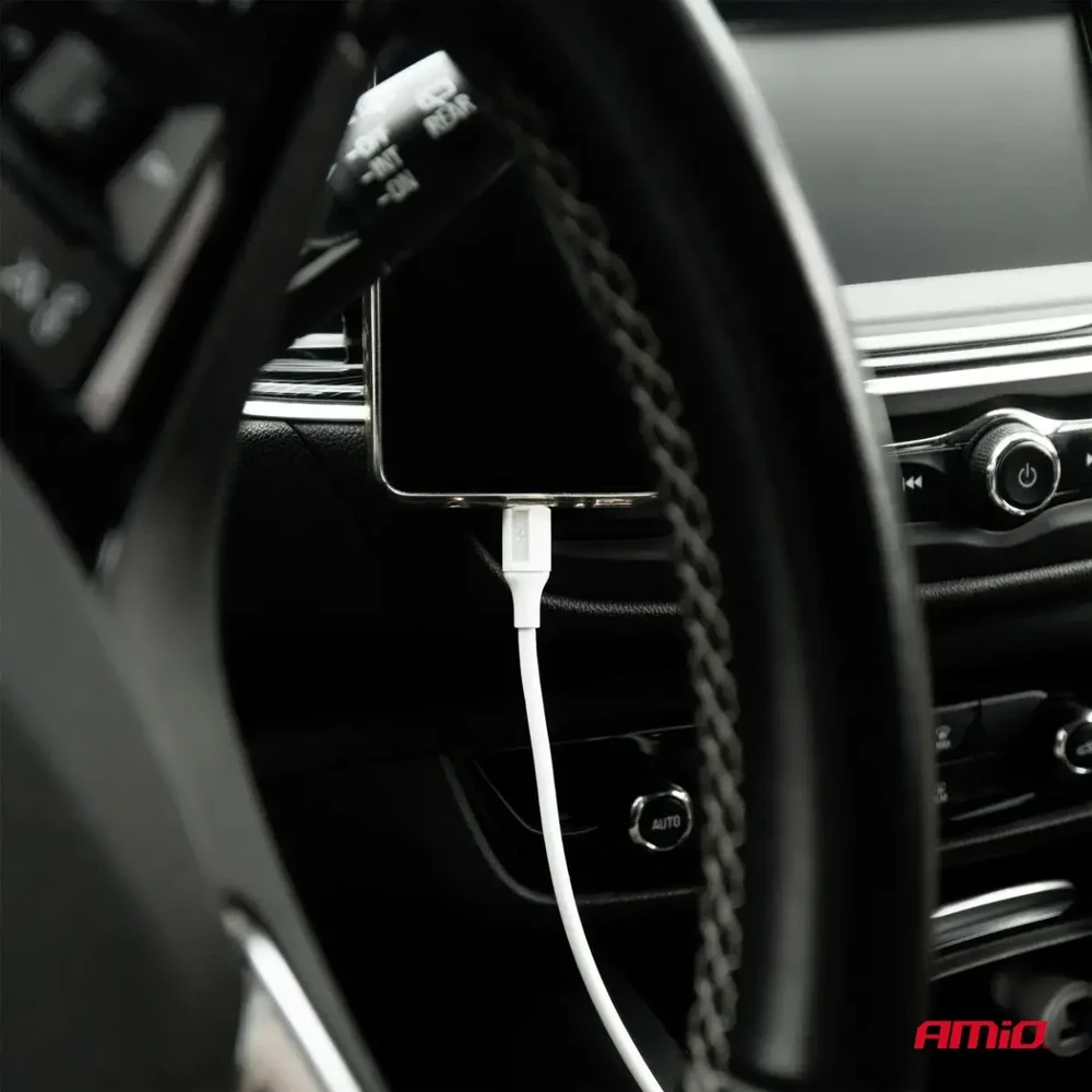 USB-A į USB-C kabelis 3A 100 cm FullLINK AMIO-03917