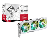Vaizdo plokštė ASRock Radeon RX 7600 Steel Legend OC 8GB GDDR6