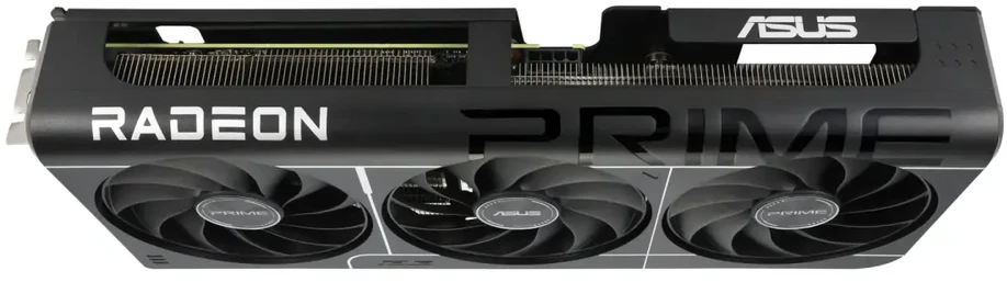 Vaizdo plokštė ASUS PRIME-RX9060XT-O16G Radeon RX 9060 XT 16 GB Grafikos plokštė Juodas