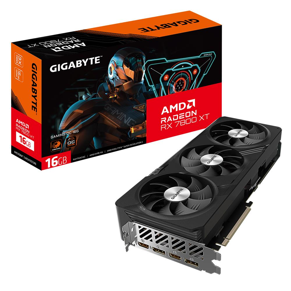 Vaizdo plokštė GIGABYTE Radeon RX 7800 XT GAMING OC 16GB