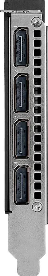 Vaizdo plokštė „Pny Technologies PNY RTX PRO 4000 Blackwell“, 24 GB GDDR7 ECC 192 bitų, 140 W, PCI Express 5.0 x16, 4 x „Ekranas“ prievadai 2.1, ATX laikiklis, 1 x CEM5 16 kontaktų maitinimo kabelis, FHML vieno lizdo, maža dėžutė