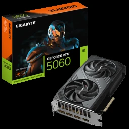 „Gigabyte GeForce RTX 5060 WINDFORCE OC“ 8 GB DLSS4 vaizdo plokštė