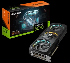 Vaizdo plokštė Gigabyte GeForce RTX 5070 GAMING OC 12G | NVIDIA | 12 GB | GeForce RTX 5070 | GDDR7 | HDMI jungtys kiekis 1 | PCI-E 5.0