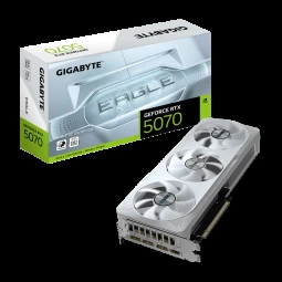 Vaizdo plokštė Gigabyte GeForce RTX 5070 EAGLE OC ICE SFF 12G | NVIDIA | 12 GB | GeForce RTX 5070 | HDMI jungtys kiekis 1 | PCI-E 5.0