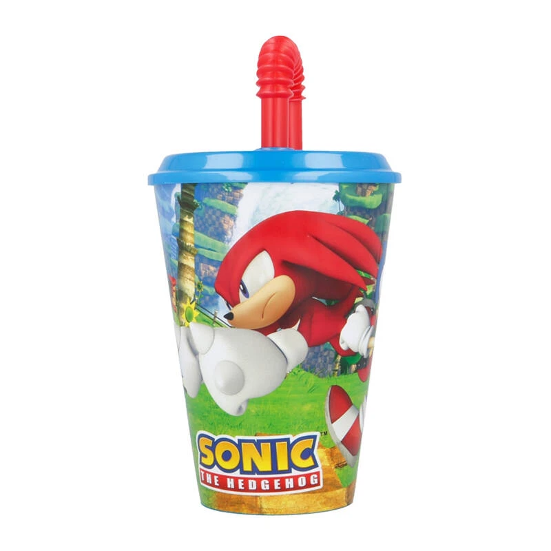 Stor Puodelis su šiaudeliais 430 ml Sonic
