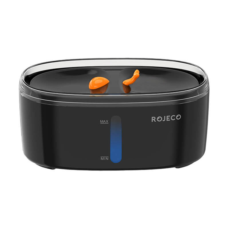 Vandens fontanas augintiniams Rojeco 2.5L (juodas)
