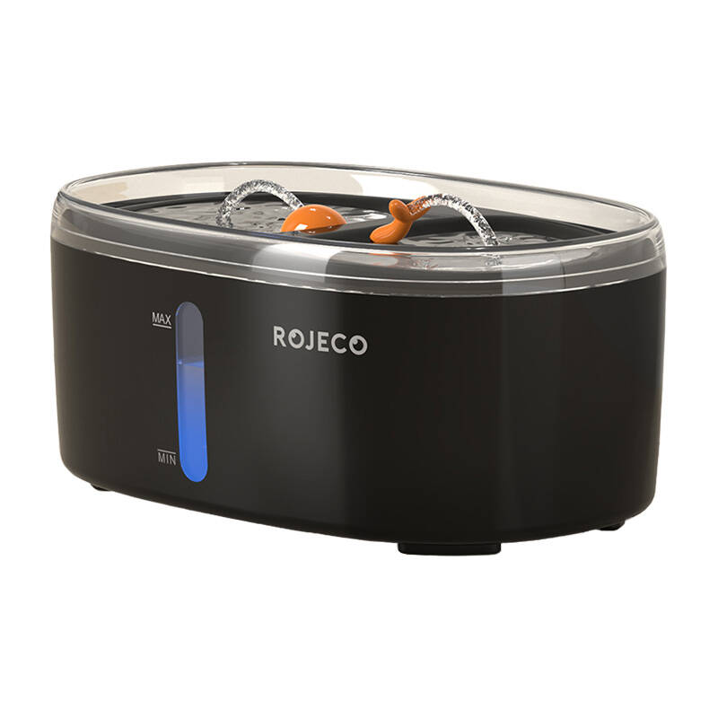 Vandens fontanas augintiniams Rojeco 2.5L (juodas)