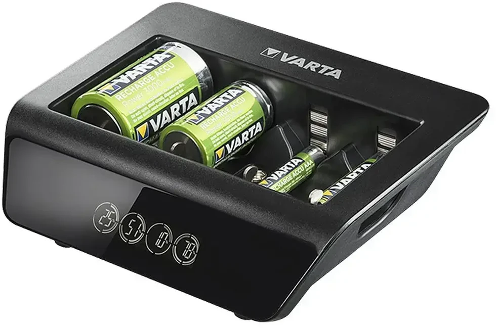 Varta AAA/AA/C/D/9V elementų kroviklis LCD Universal Charger Plus 57688