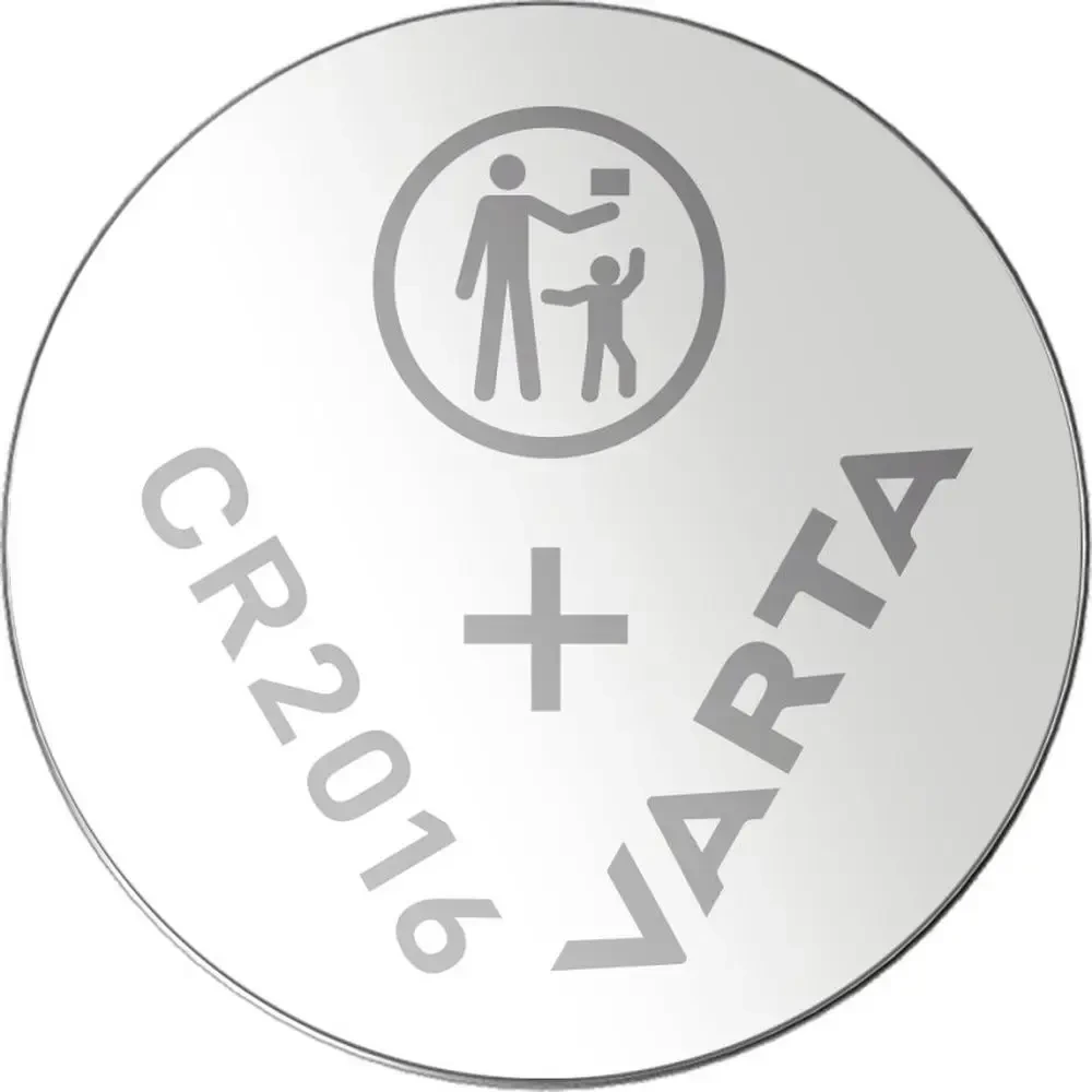 VARTA ličio baterija CR2016 3V, 2 vnt.