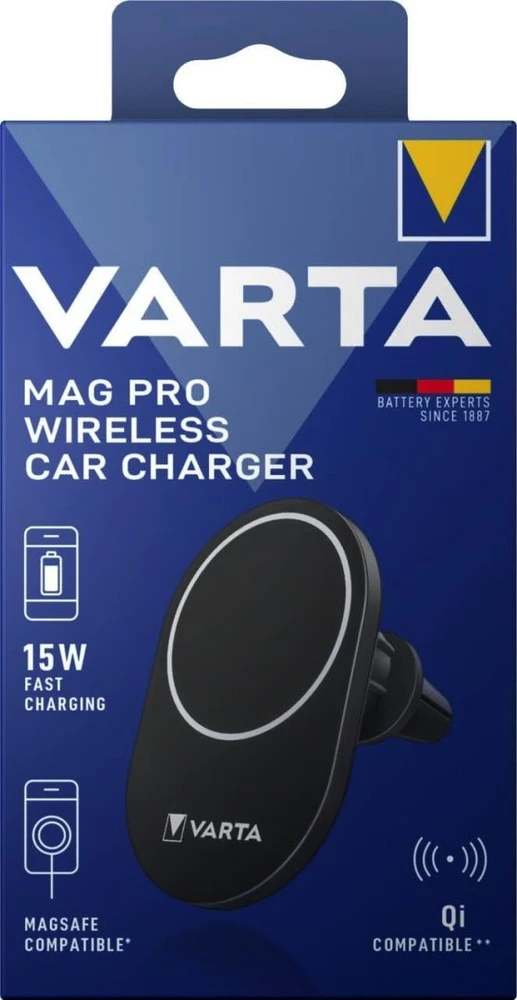 Varta Mag Pro Wireless Car Charger 57902 belaidis mašinos įkroviklis