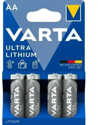 Varta MN 1500 Ultra Lithium AA (LR6) Blister pack 4pcs