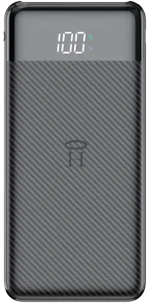 Powerbank Veger L11 (W1087) 10000 mAh juodas