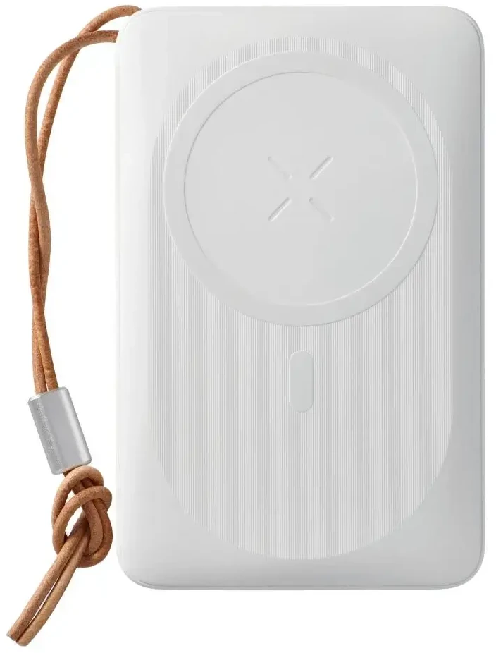 Išorinė baterija POWER BANK VEGER (VP1151) 10000mAh su belaidžiu įkrovikliu (Magsafe 15W) balta