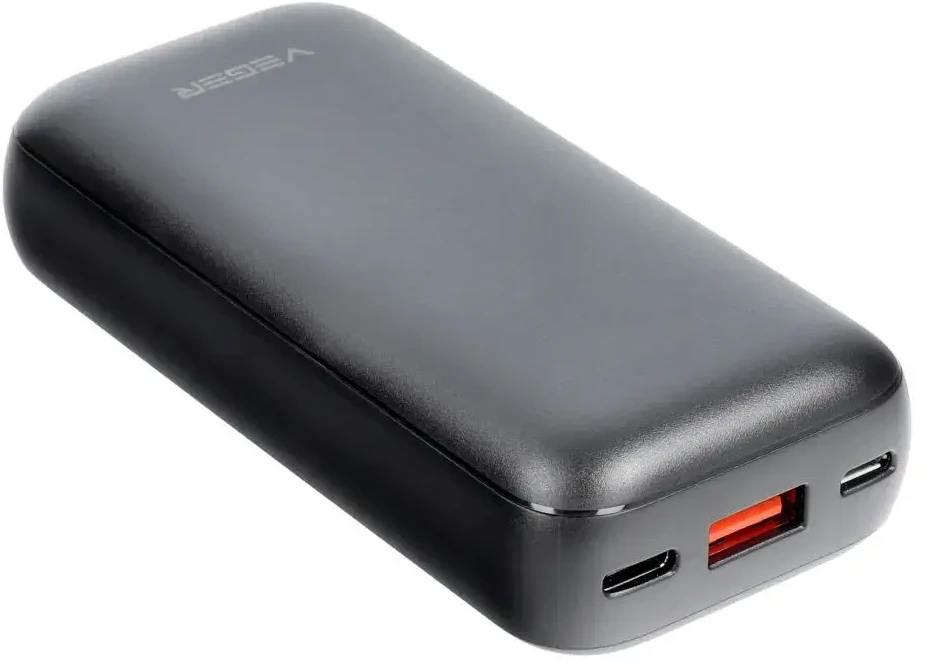 Powerbank Veger S10 (W1135) PD QC3.0 3A 20W 10000 mAh juodas