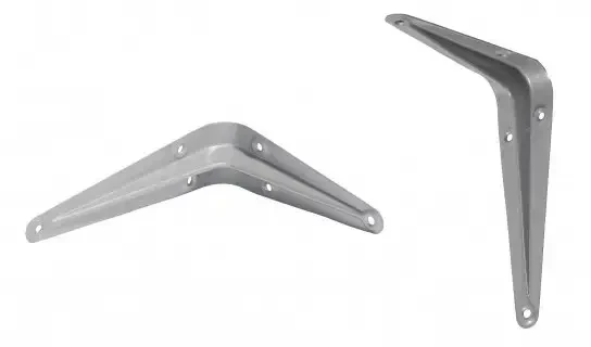 Velano Konsolė WS 200x250mm (iki 24kg) plieninė pilka