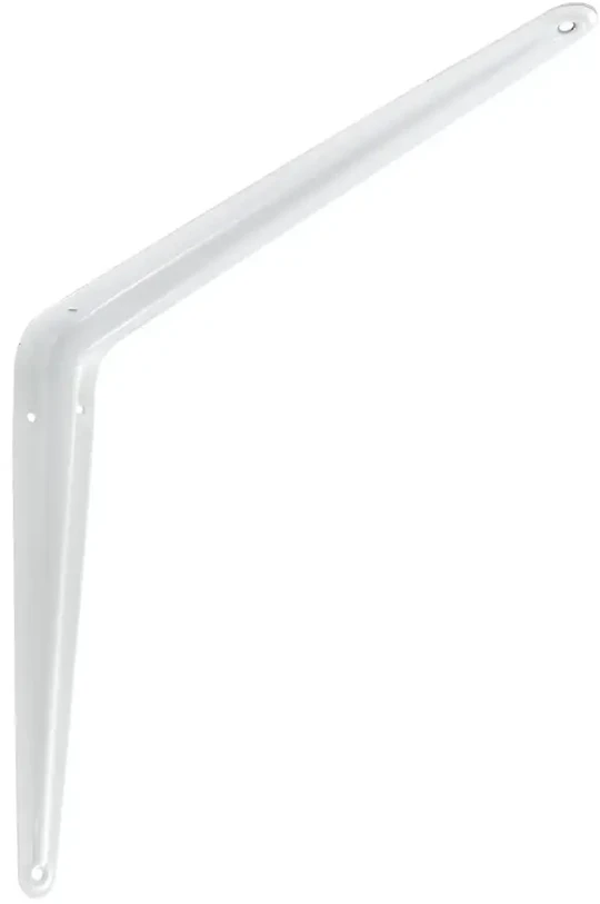 Velano Konsole WS 250x300mm, 30kg, plieninė, balta