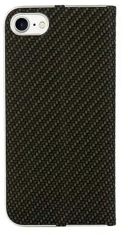 Vennus Book CARBON dėklas su rėmeliu skirtas Apple iPhone 11 Pro juodos spalvos