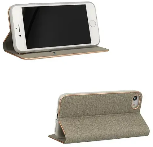 Vennus Book dėklas su rėmeliu skirtas Samsung Galaxy S20 Ultra mėlynos spalvos