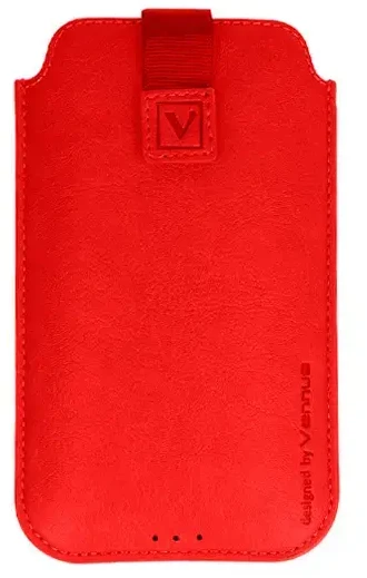 Vennus Deko dėklas telefonui (Dydis 14) Apple iPhone 14/14 Pro/15 Pro/Samsung S23/S24 raudonos spalvos