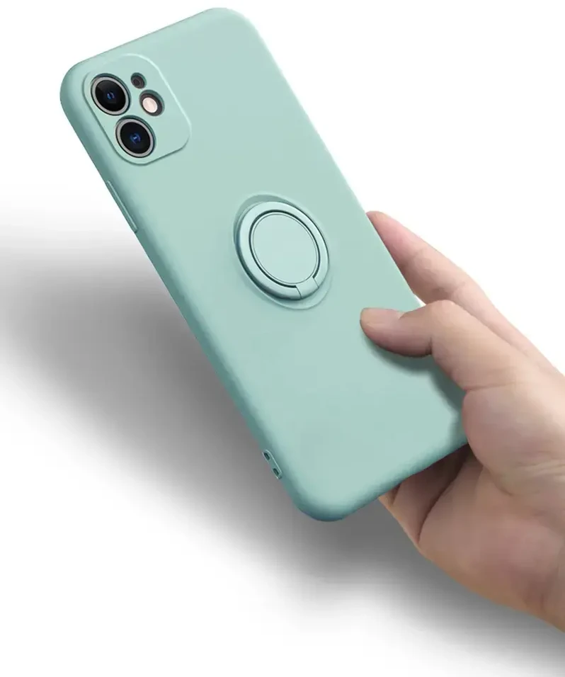 Dėklas Vennus silikoninis Ring skirtas Xiaomi Redmi 10 Light rožinės spalvos