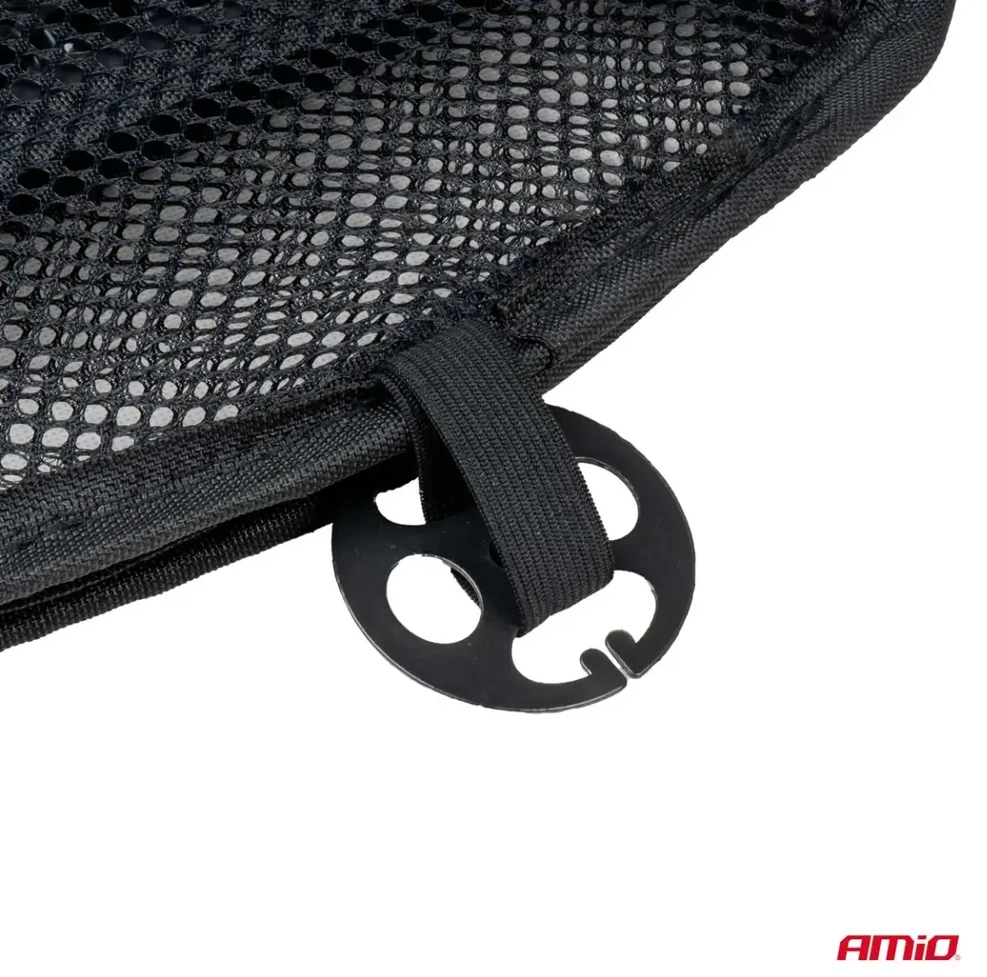 Amio Automobilio sėdynės kilimėlis su karoliukais 98 x 49 cm - juoda
