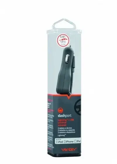 VENTEV LIGHTNING 3.4A MFI AUTOMOBILINIS KROVIMAS