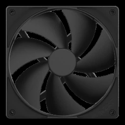 NZXT F140P V2 140mm juoda PWM
