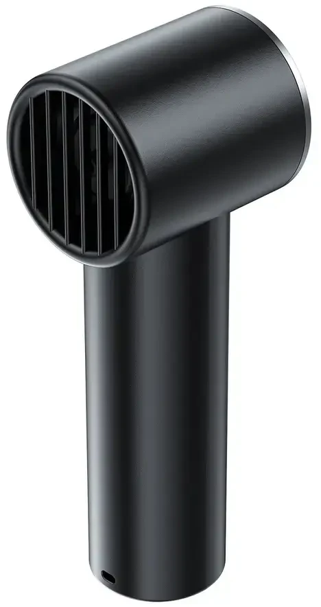 Ventiliatorius Acefast YF1 Mini Hand Fan with LED Ekranas and Free Airflow Adjustment - Juodas