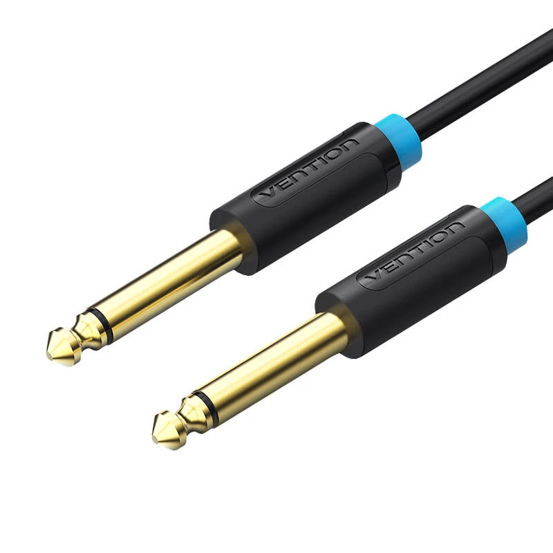 Vention 6.35 mm TS garso kabelis 5 m ventiliacijos BAABJ juodas
