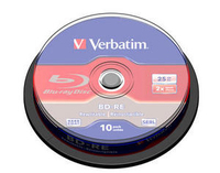 Verbatim BD-RE SL 25GB 2x 10 Pack Spindle 10 vnt