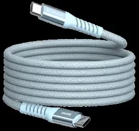 „Verbatim“ magnetinis sinchronizavimo ir įkrovimo laidas USB-C į USB-C, 60 W, 120 cm, Mėlyna