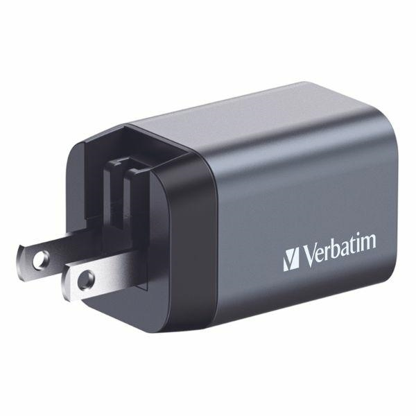 Verbatim - GNC-35 GaN Charger 2 Port 35W USB-A/USB-C