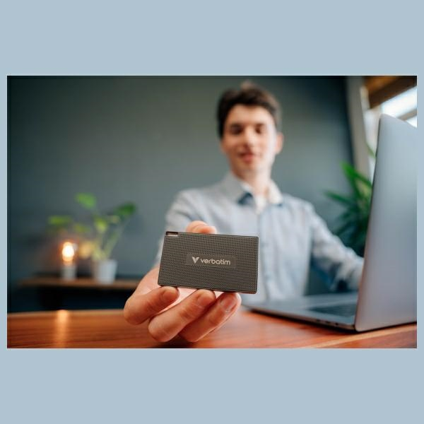 Kietasis diskas Verbatim Mini Diskas SSD 1TB USB-C 3.2 + kabelis USB-C/USB-C-USB-A 32031