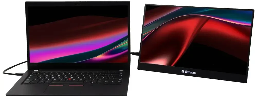 Verbatim 32239 kompiuterio monitorius 43,9 cm (17.3″) 3840 x 2160 pikseliai 4K Ultra HD LCD Lietimui jautrus ekranas Juoda