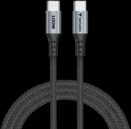 „Verbatim“ sinchronizavimo ir įkrovimo laidas USB-C į USB-C, 100 W, 120 cm, Juodas