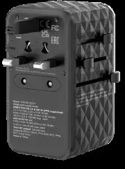 Verbatim GaN III Uni.Travel Adap 100W Welt-zu-Welt UTA-06 32121