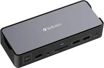 VERBATIM USB-C Pro įkrovimo stotelė, 15 prievadų, CDS-15