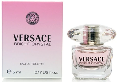 Versace Bright Crystal EDT tualetinis vanduo moterims, 5 ml