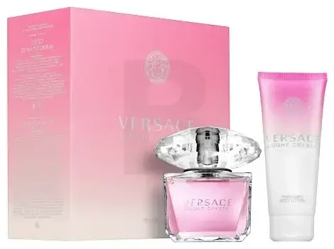 Kvepalų rinkinys moterims Versace Bright Crystal (EDT, 50 ml + kūno losjonas, 100 ml)